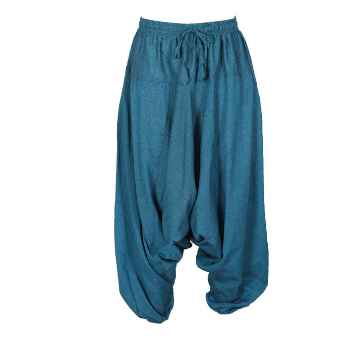 Low Cotton Jogger Harem Pants