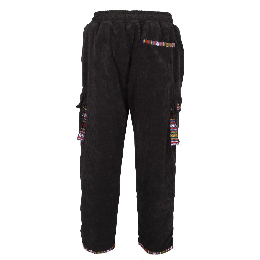 Borg Lined Corduroy Trousers