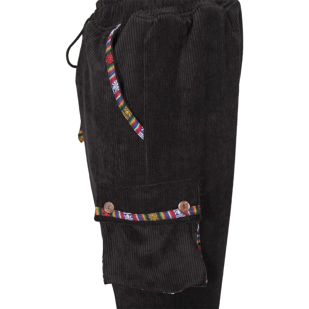 Borg Lined Corduroy Trousers