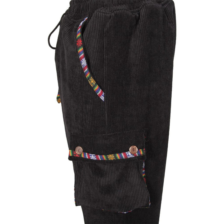 Borg Lined Corduroy Trousers