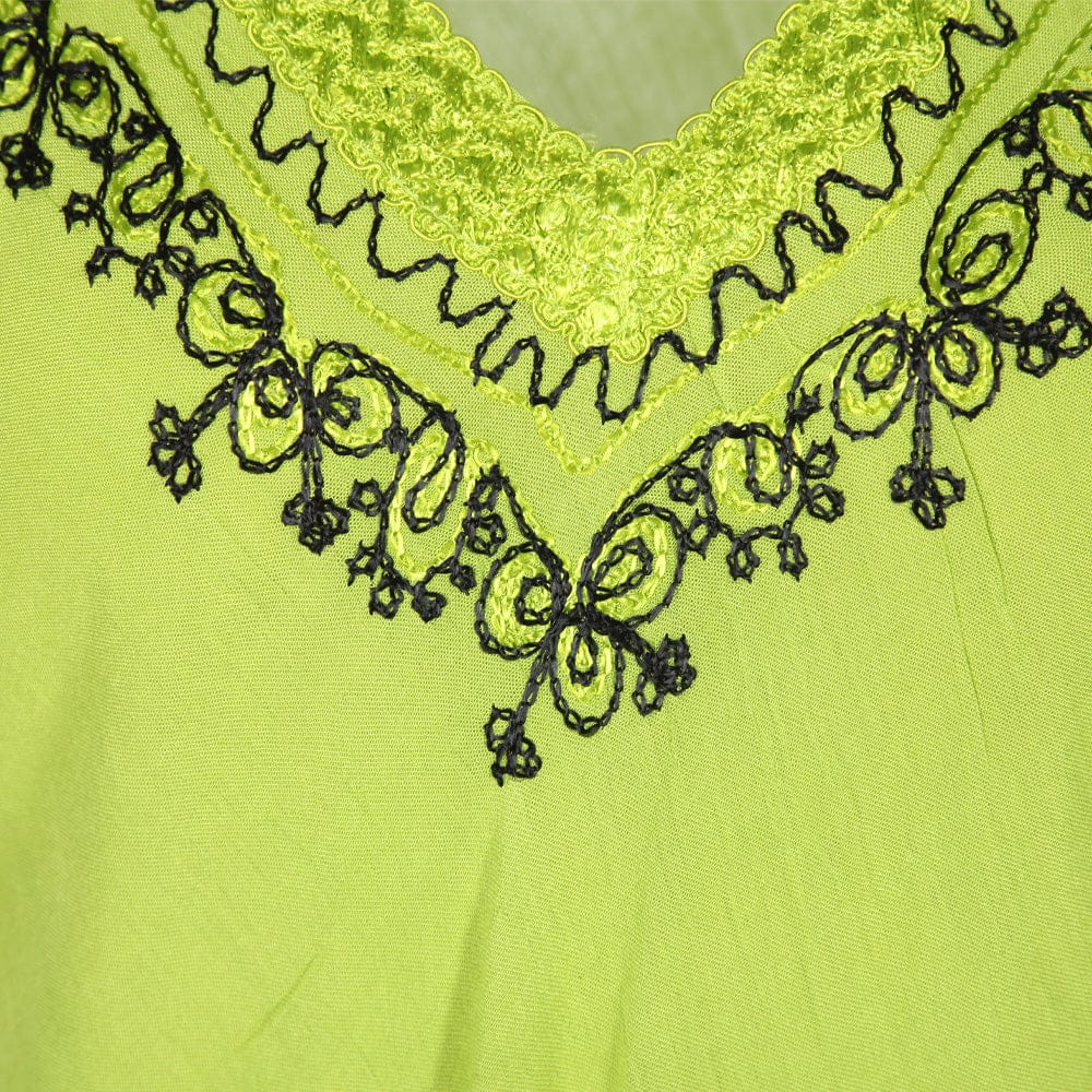 Embroidered Umbrella Vest Top