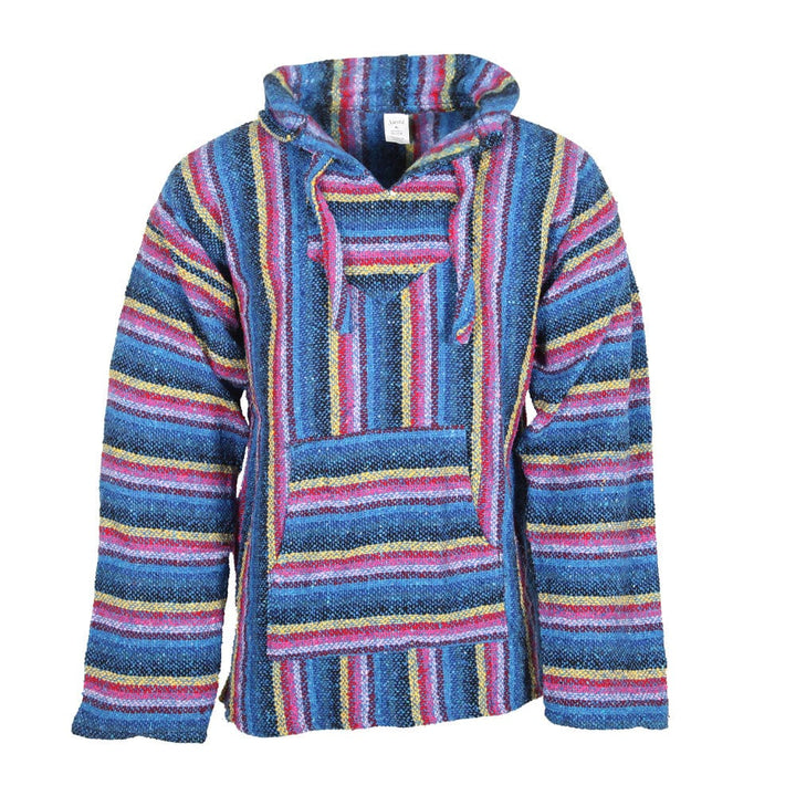 Blue Candy Baja Hoodie