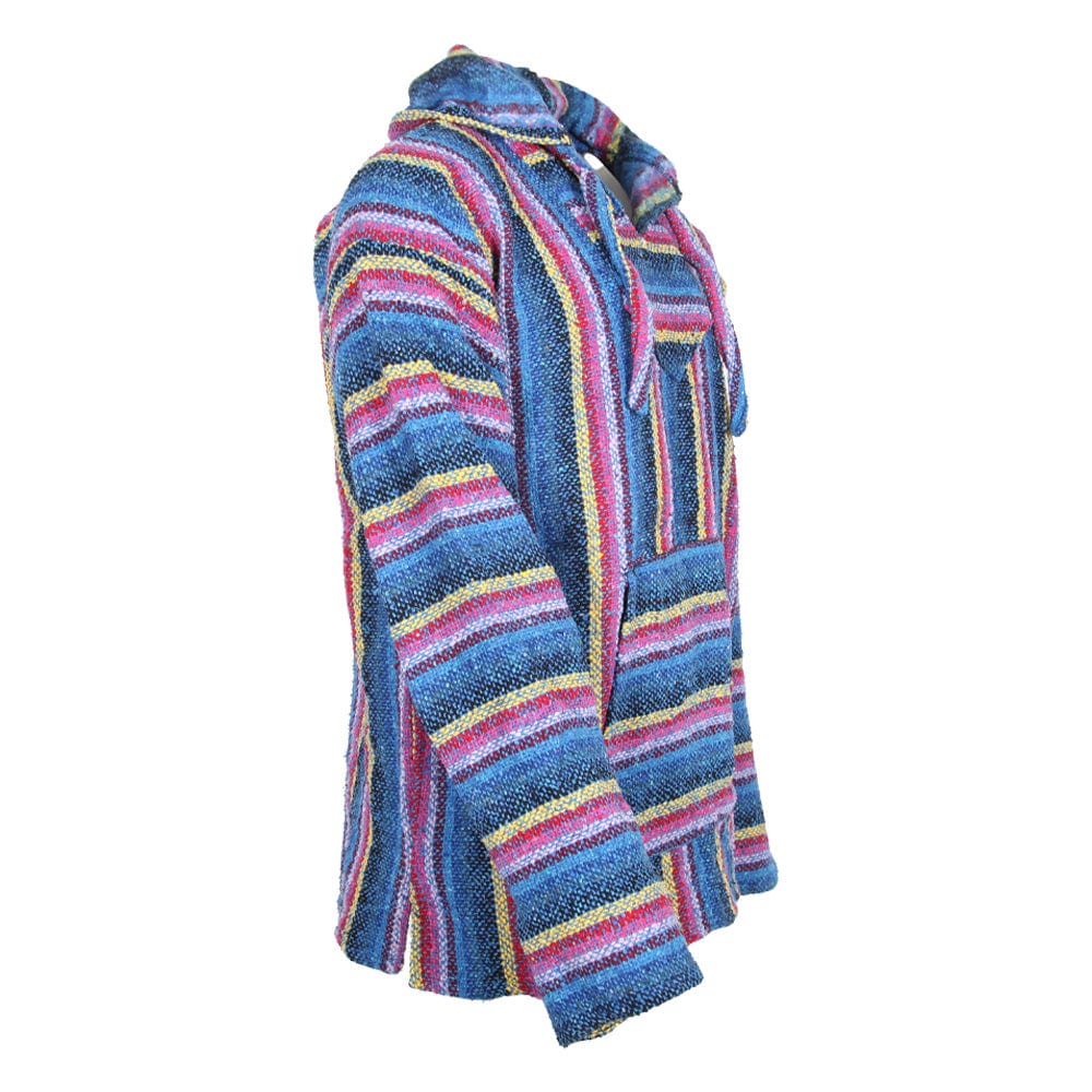 Blue Candy Baja Hoodie