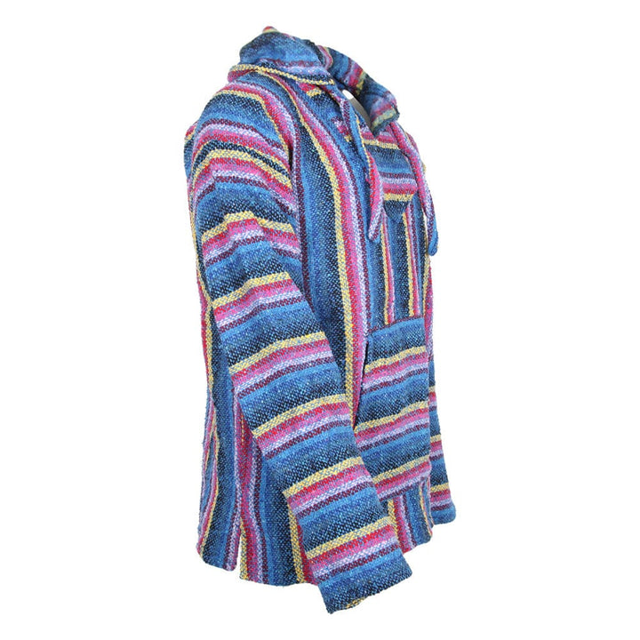 Blue Candy Baja Hoodie