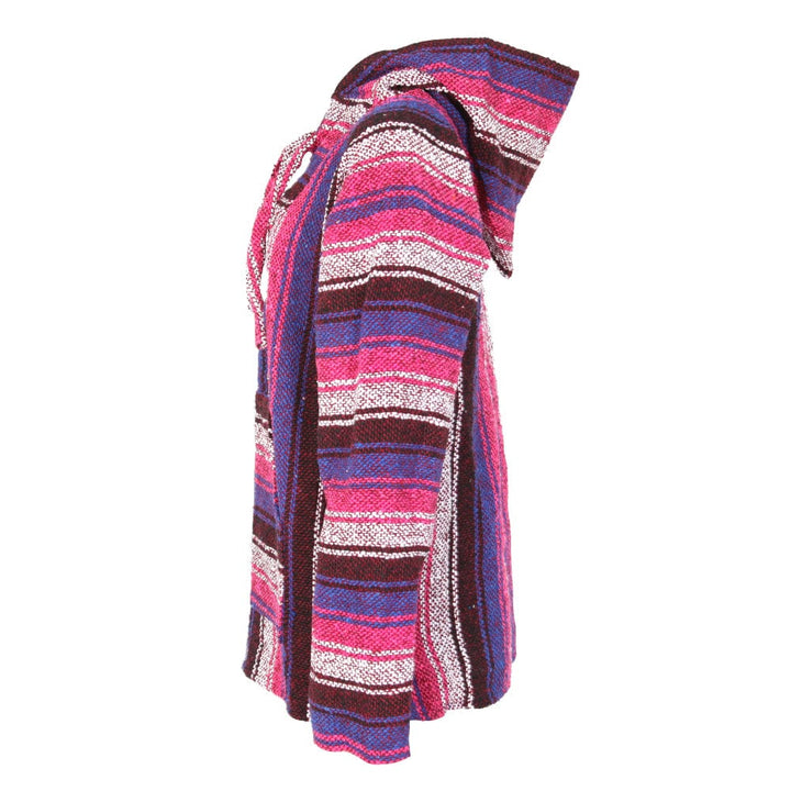 Men's Pink & Blue Baja Hoodie
