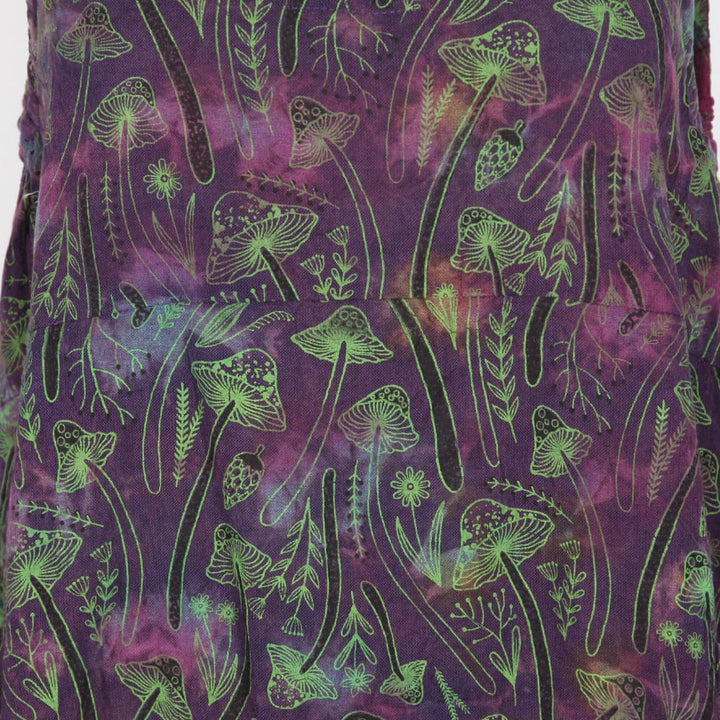 Sleeveless Tie Dye Smock Dress