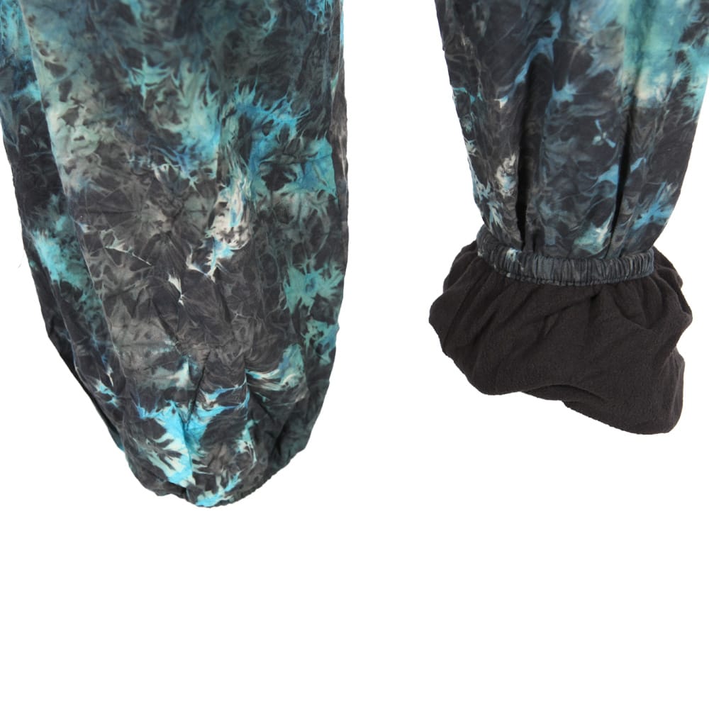 Fleece Lined Tie Dye Harem Pants