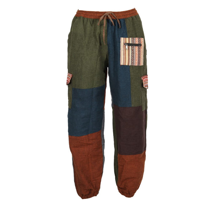 Colour Block Cargo Trouser