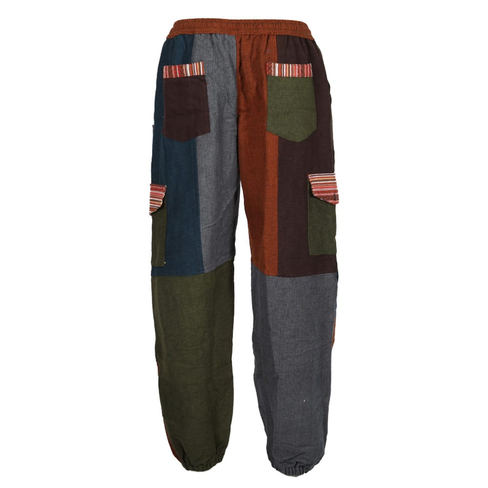 Colour Block Cargo Trouser