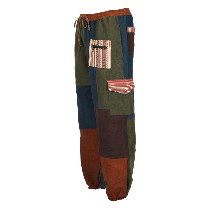 Colour Block Cargo Trouser
