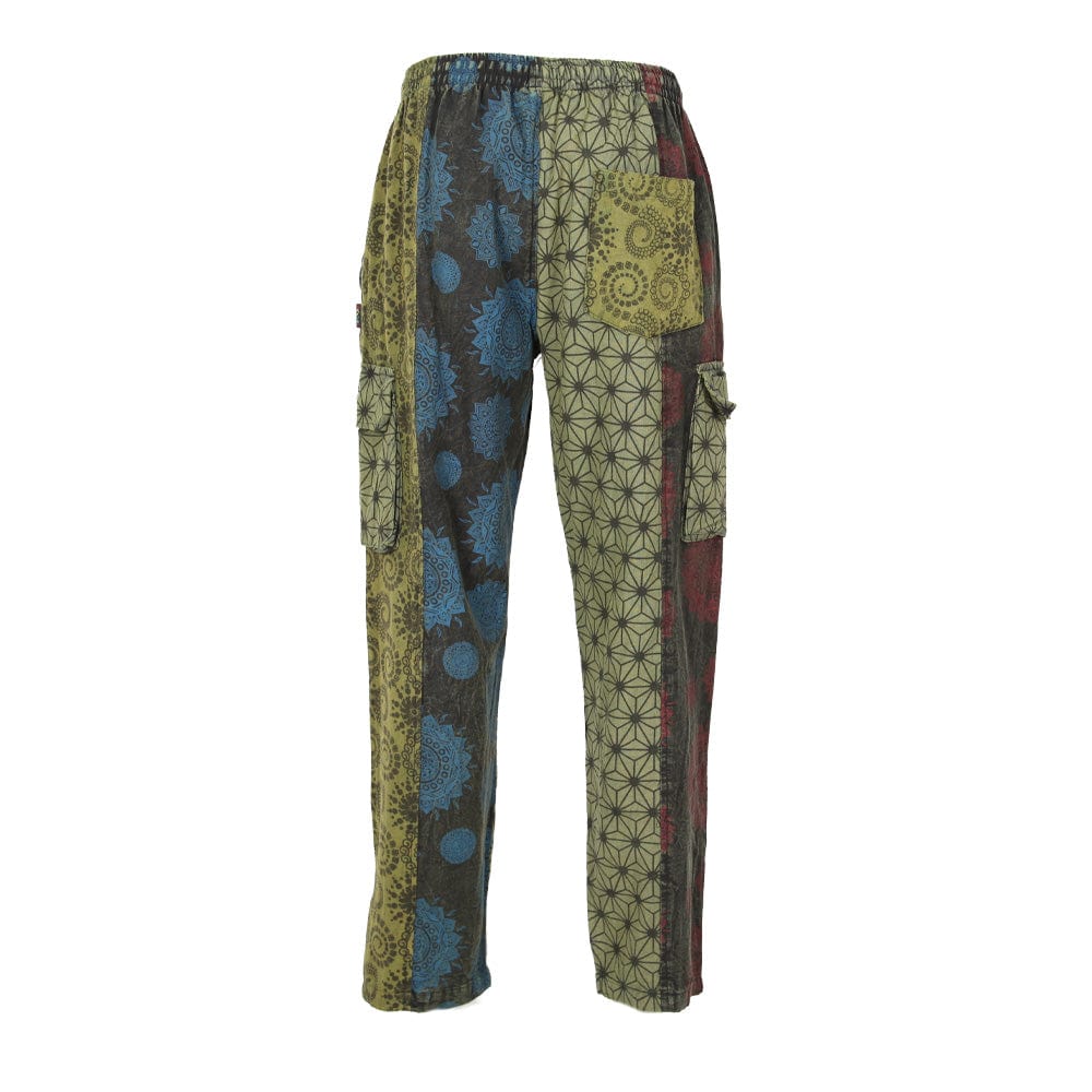 Men's Patchwork Cargo Trousers