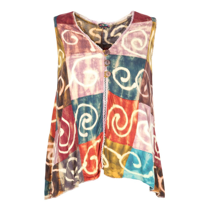 Batik Floaty Waistcoat