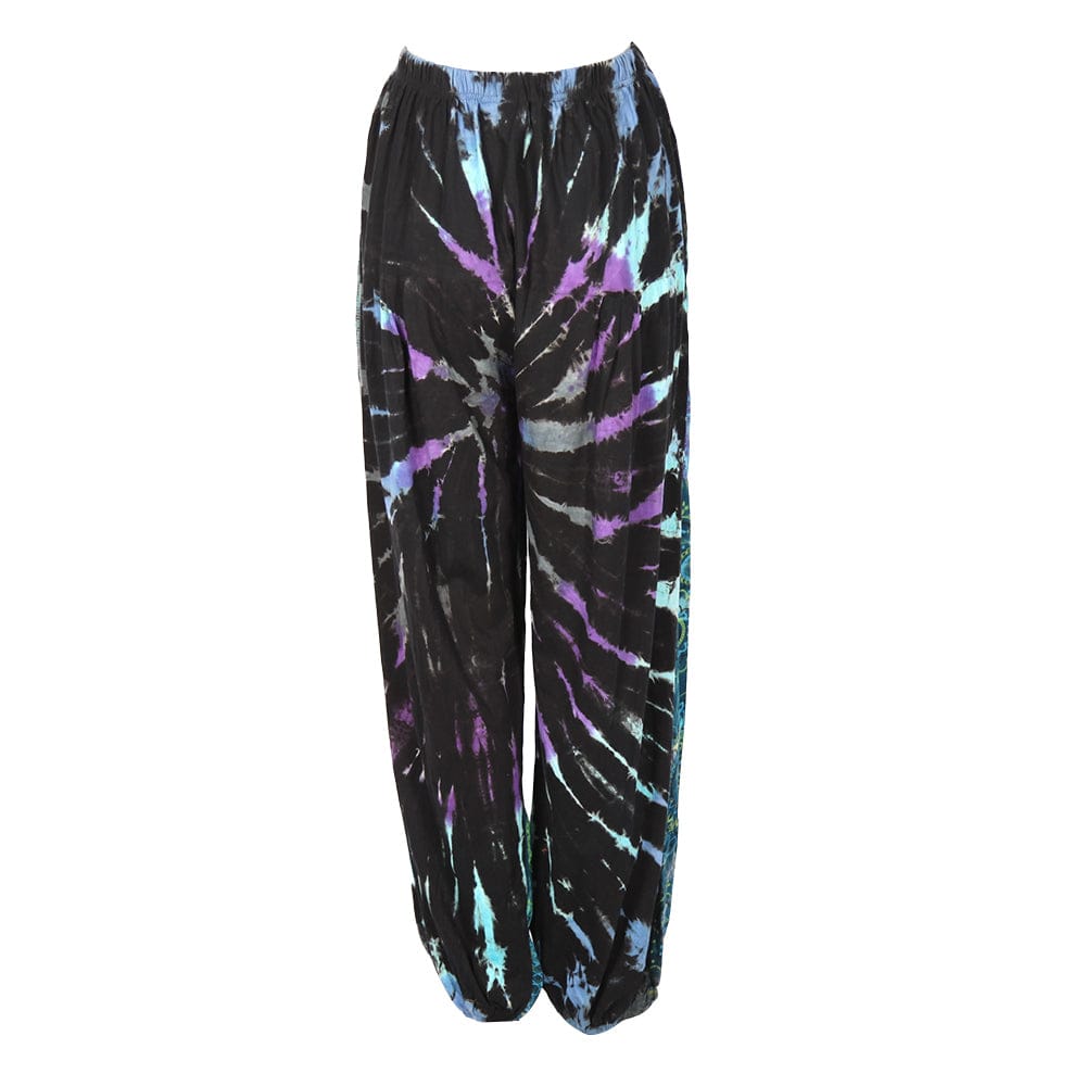 Men's Cotton Patchwork Tie Dye Joggers