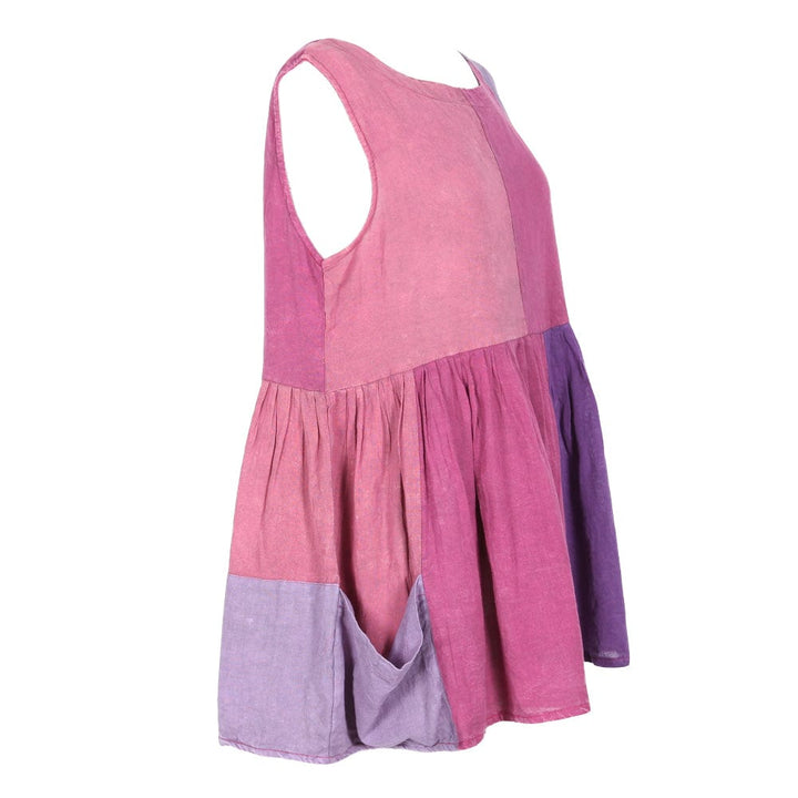 Colour Block Shift Top