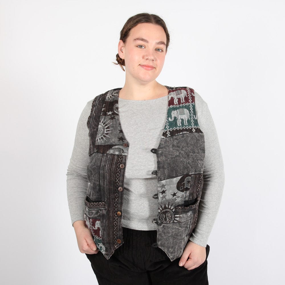 Patterned Waistcoat