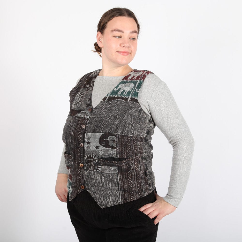 Patterned Waistcoat