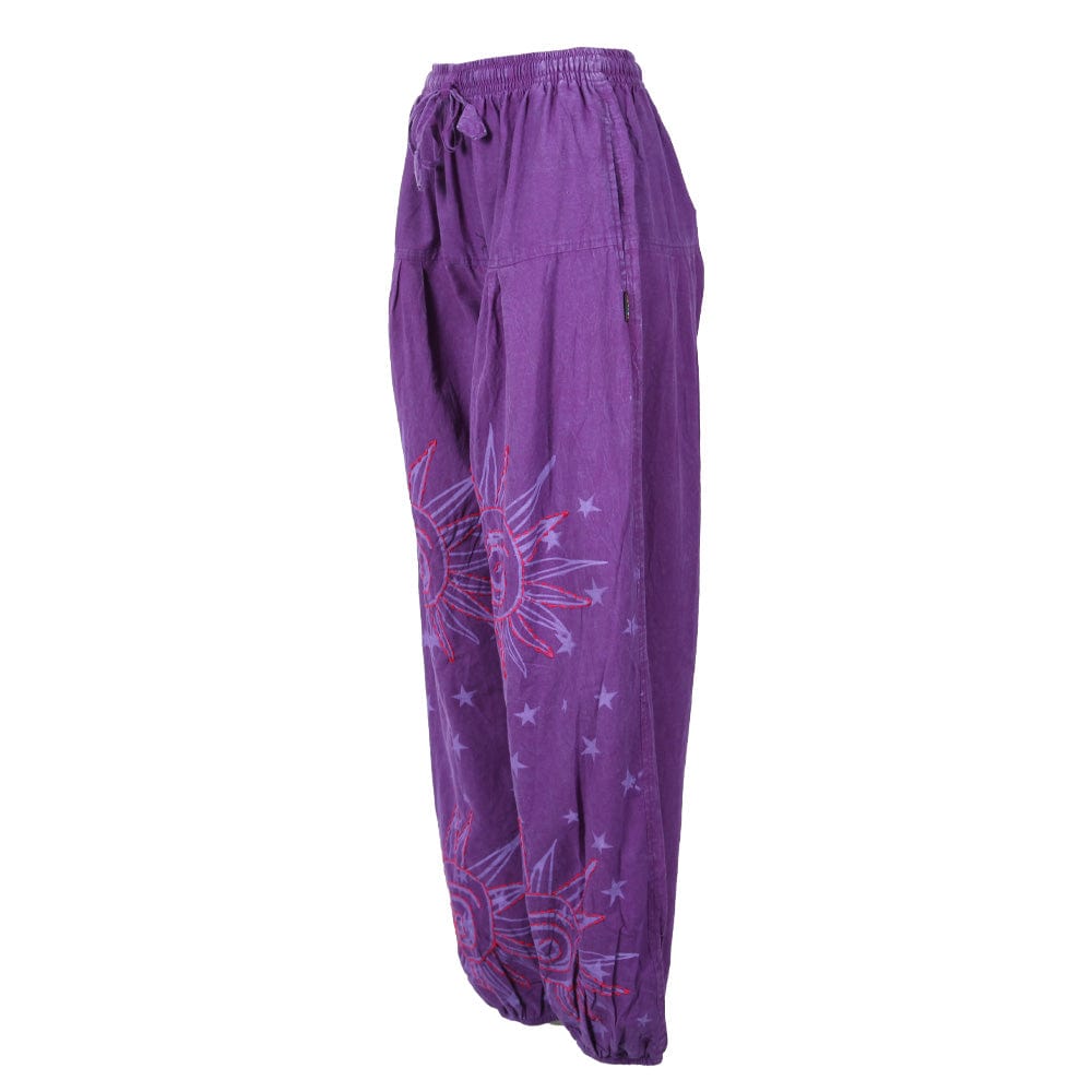 Purple Harem Pants