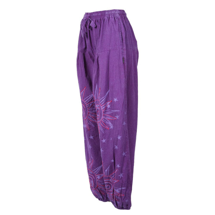 Purple Harem Pants