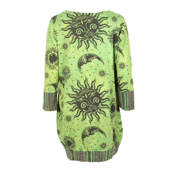 Long Sleeve Cotton Dress