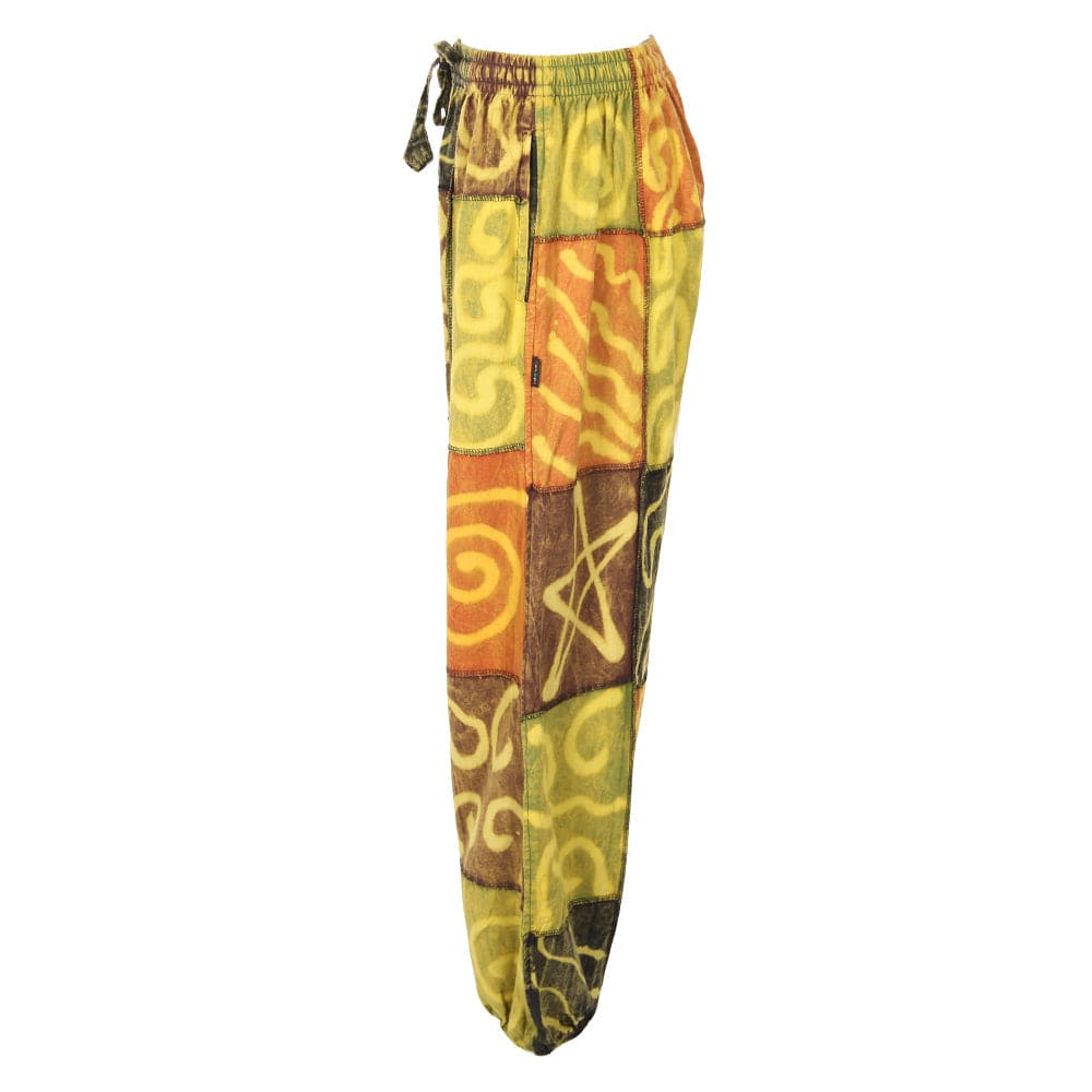 Men's Batik Patchwork Joggers