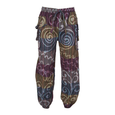 Men's Overdyed Patchwork Harems