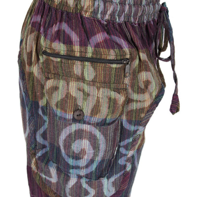 Men's Overdyed Patchwork Harems