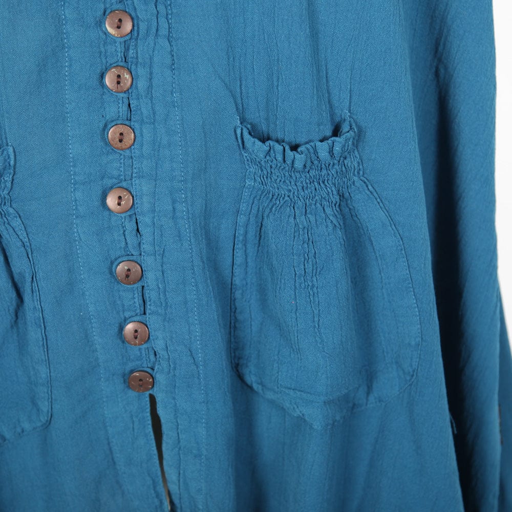 Short Sleeve Button Through Top
