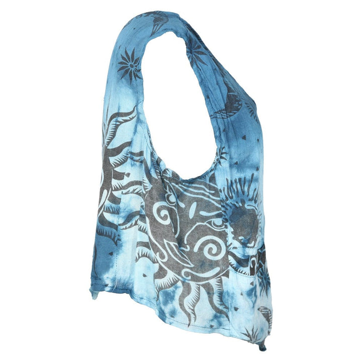 Lightweight Tie Dye Waistcoat