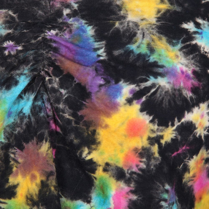 Tie Dye Bell Sleeve Crop Top