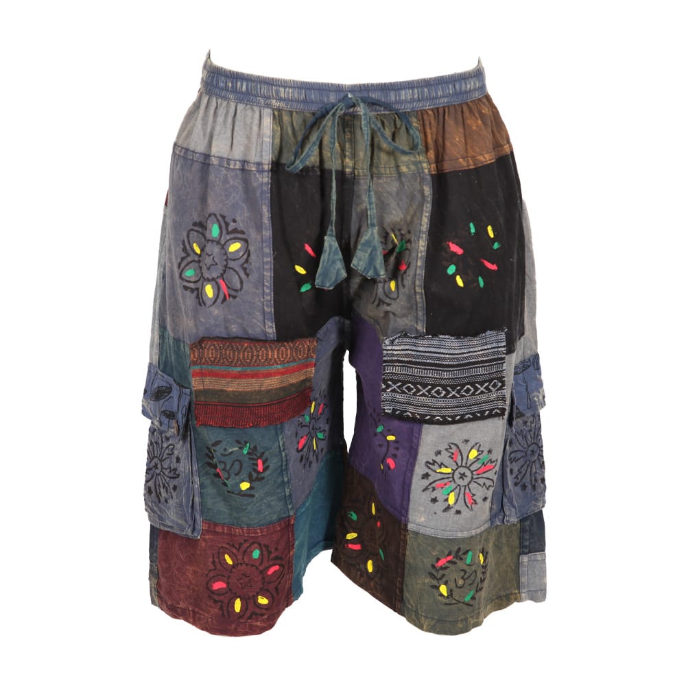 Patch Work Cargo Shorts