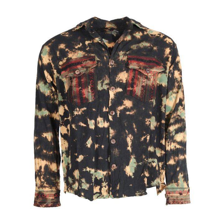Tie Dye Oversized Long Sleeve Shirt