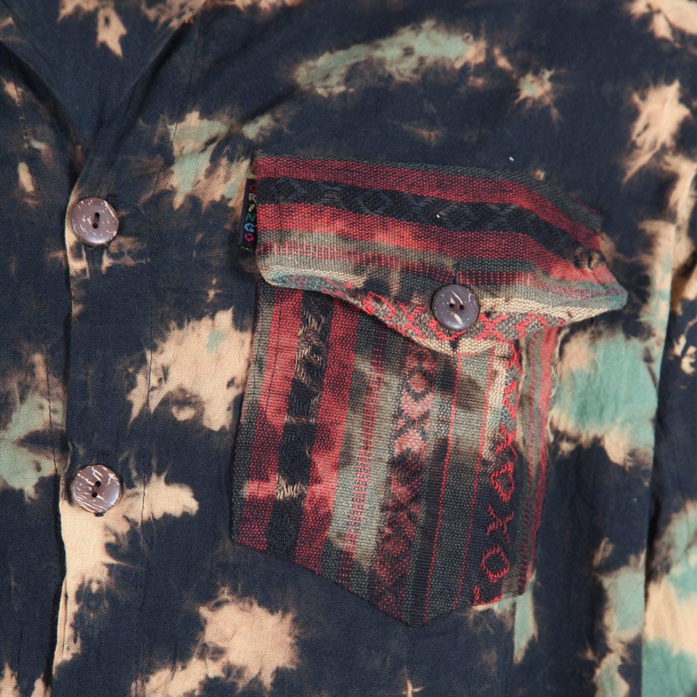 Tie Dye Oversized Long Sleeve Shirt