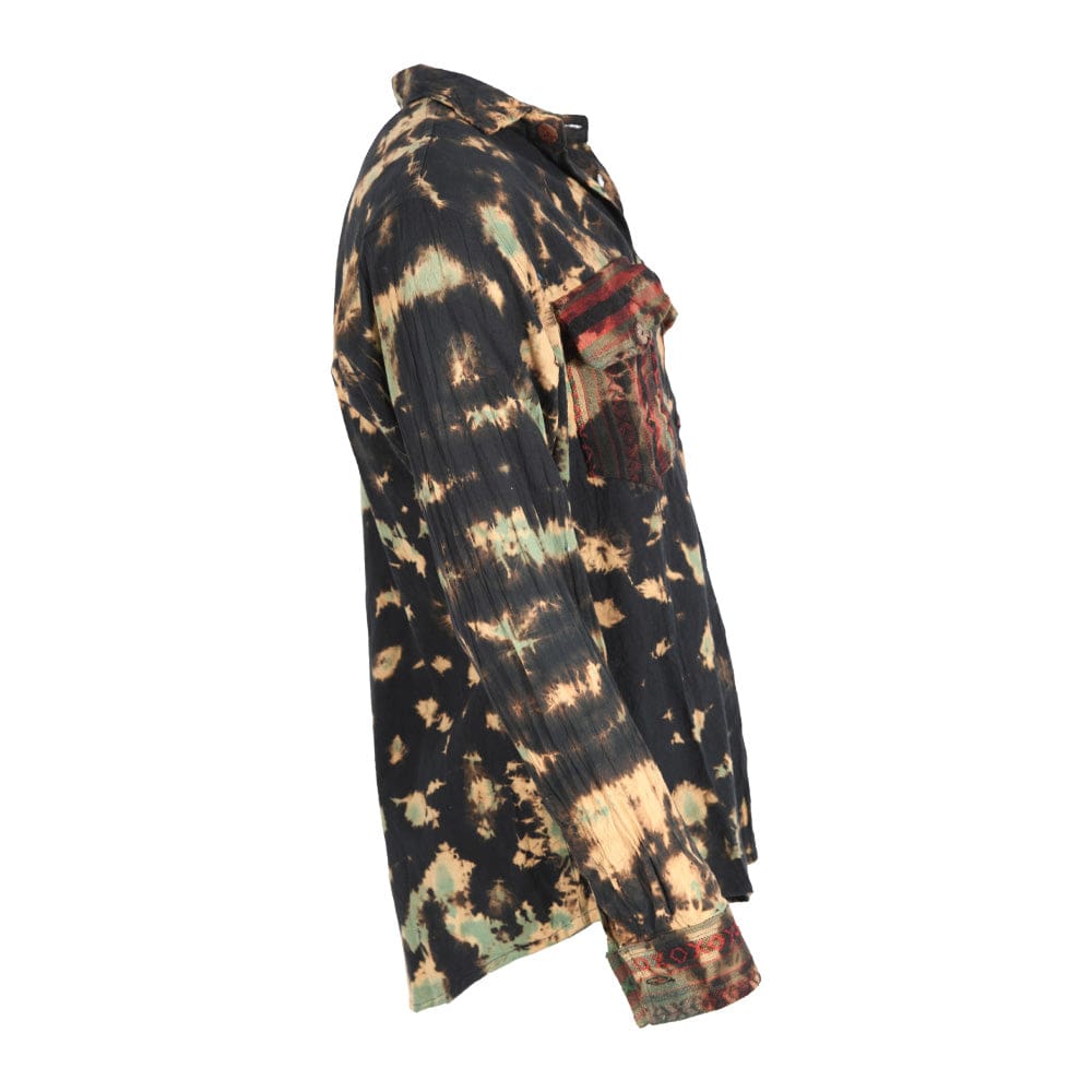 Tie Dye Oversized Long Sleeve Shirt