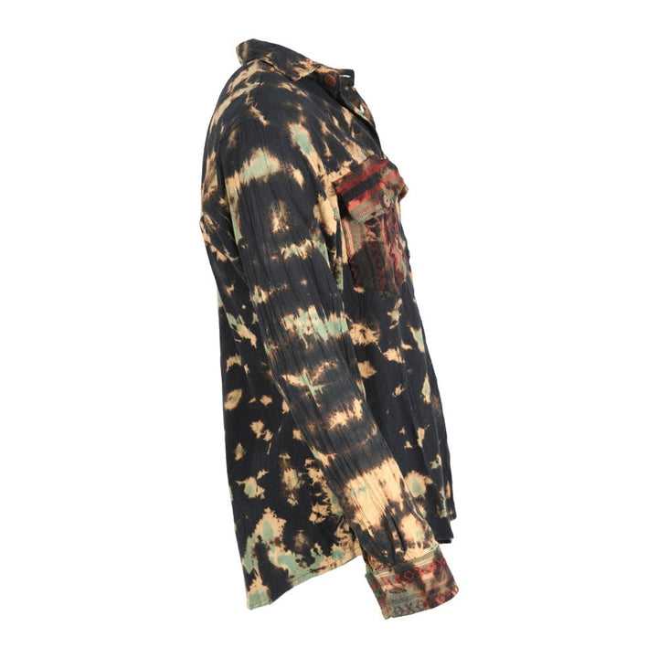 Tie Dye Oversized Long Sleeve Shirt