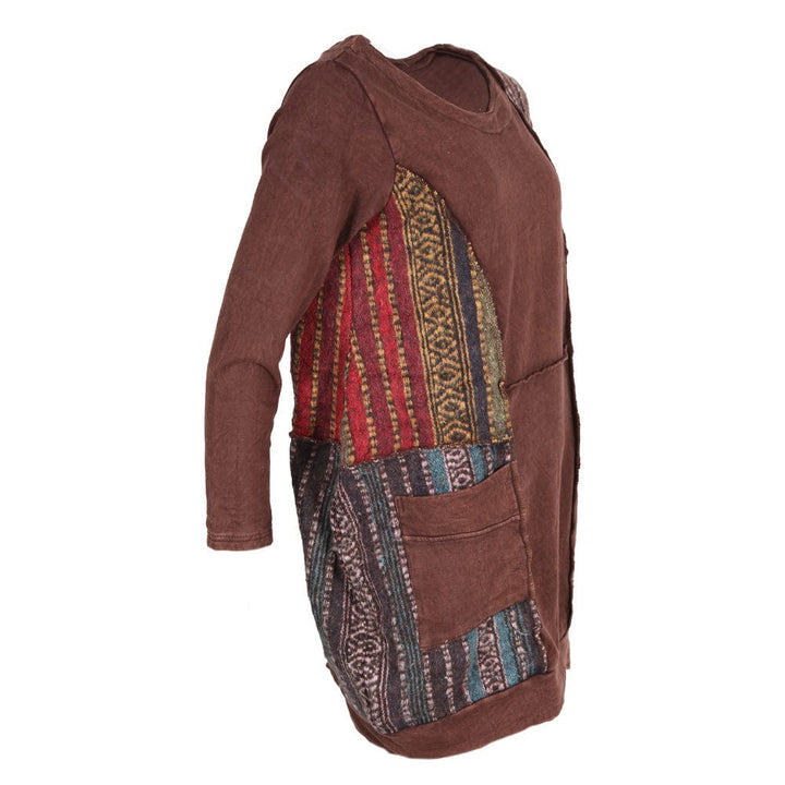 Stonewash Short Balloon Dress