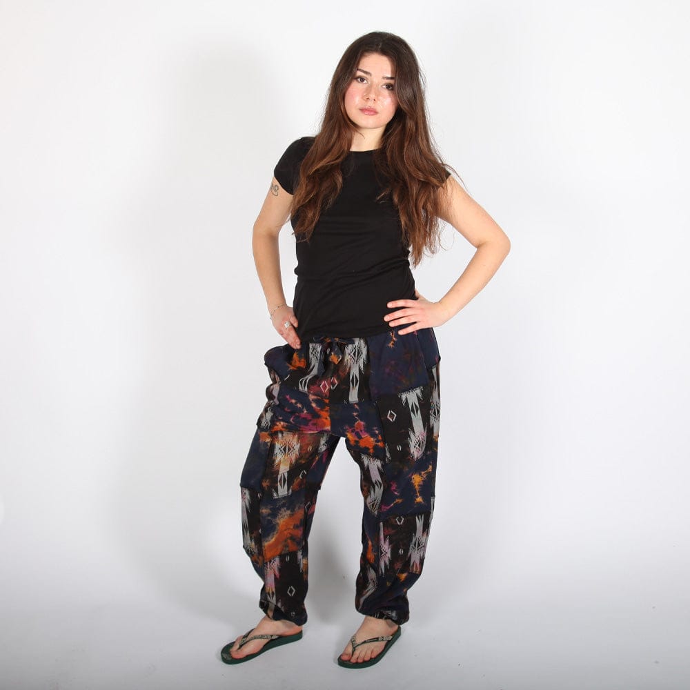 Tie Dye Patchwork Joggers