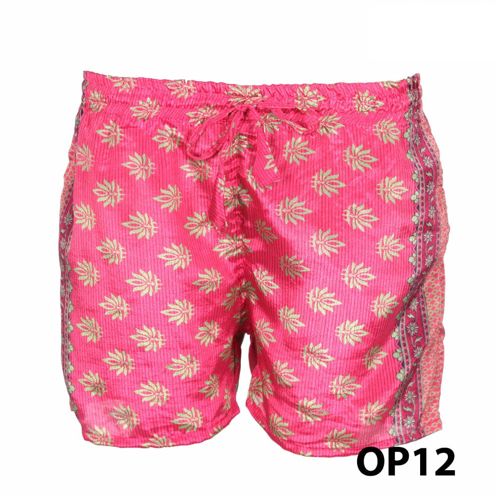 Recycled Sari Shorts