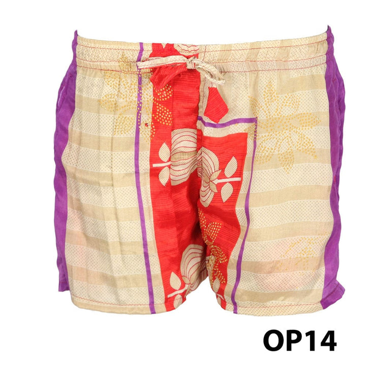 Recycled Sari Shorts
