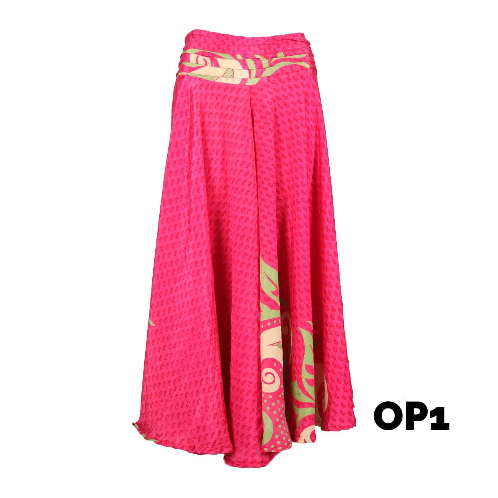 Recycled Sari Palazzo Trousers