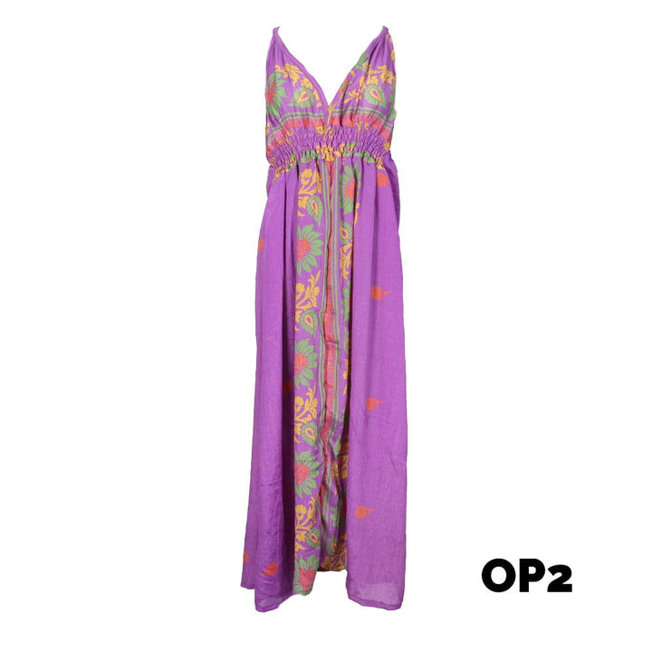 Sari Halter Maxi Dress