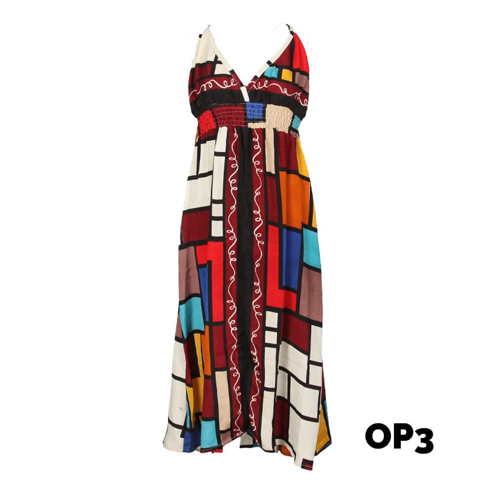 Sari Halter Maxi Dress