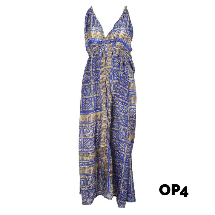 Sari Halter Maxi Dress