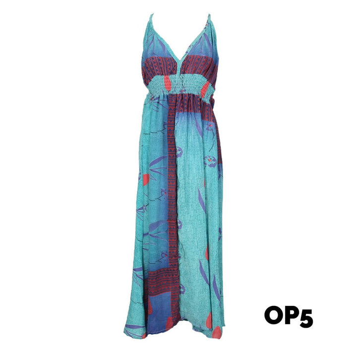 Sari Halter Maxi Dress
