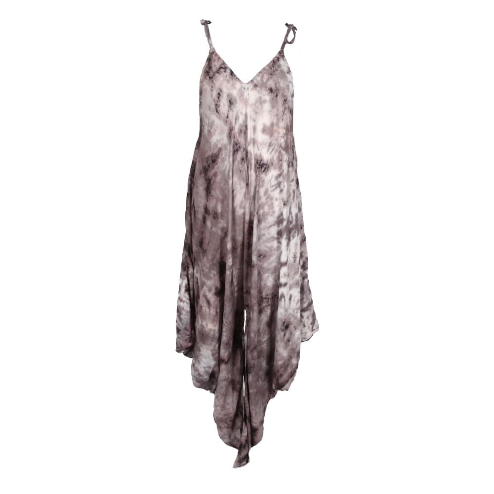 Tie Dye Pointed Jump Suit