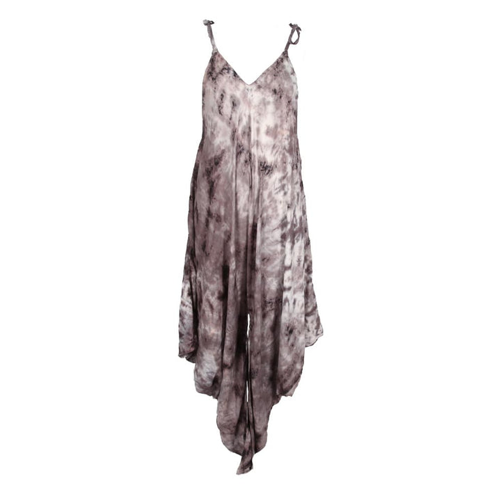Tie Dye Pointed Jump Suit