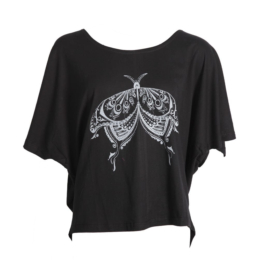 Moth Henna Slouch Top