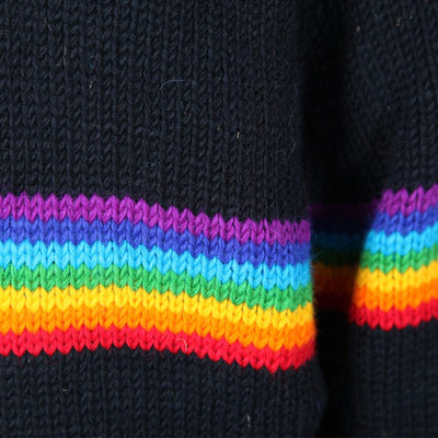 Rainbow Stripe Wool Jumper