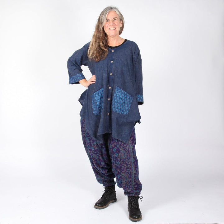 Batwing Smock Dress