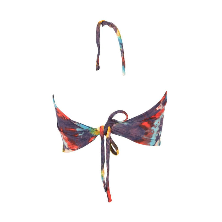 Tie Dye Sun Print Halter Top