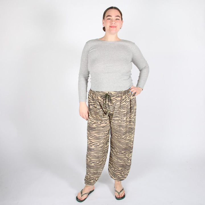 Recycled Sari Joggers